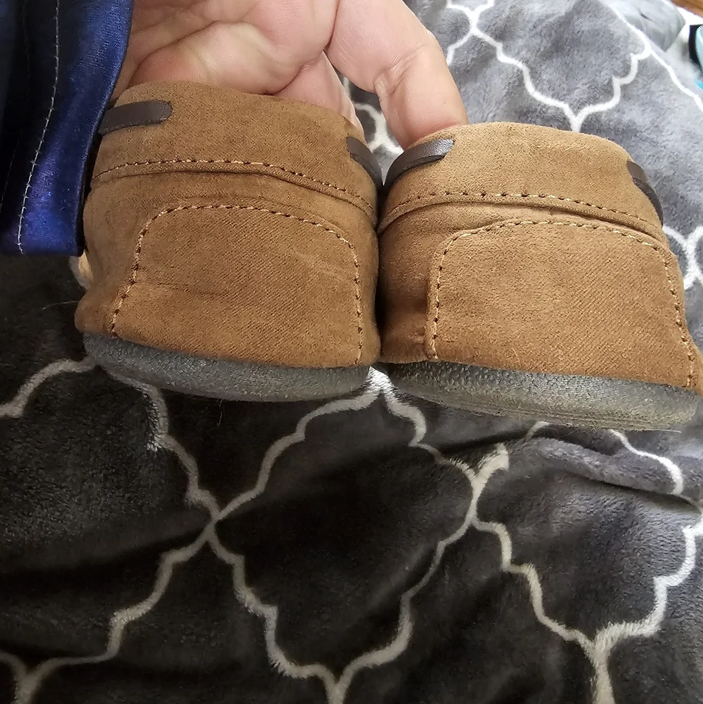 Brown Moccasin Kids Slippers